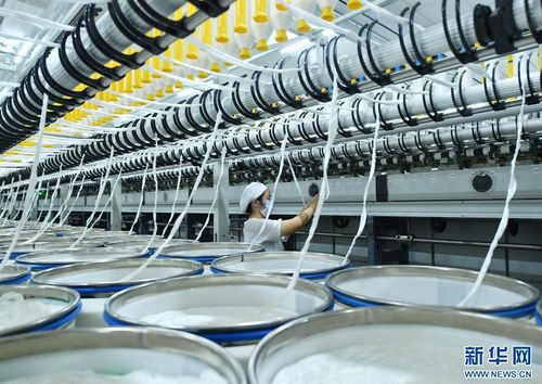 江蘇南通智慧紡紗工廠 高效生產(chǎn)驅(qū)動(dòng)產(chǎn)業(yè)升級(jí)